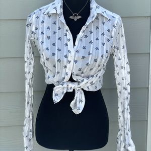 Bitten Brand by SJP button up size SMALL